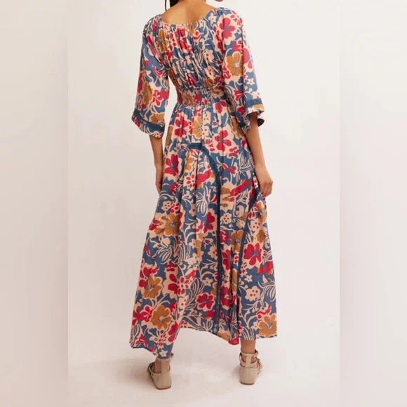 Free People Printed Dixie Maxi Dress - Picture 2 of 5